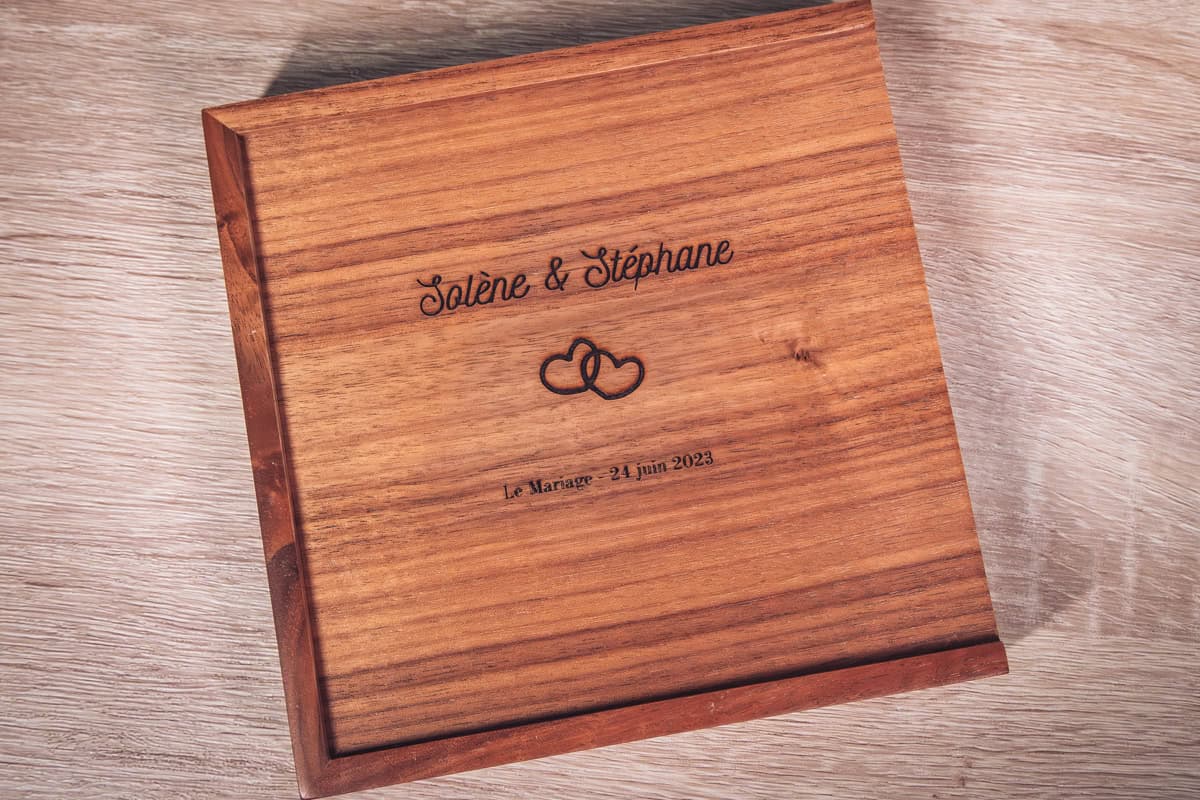 Coffret Bois 100 Tirages Photos et sa Clé USB – Image 2